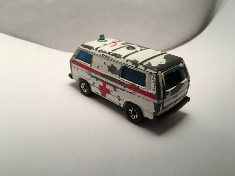 Illustration for article titled Matchbox Volkswagen transporter (1980's)